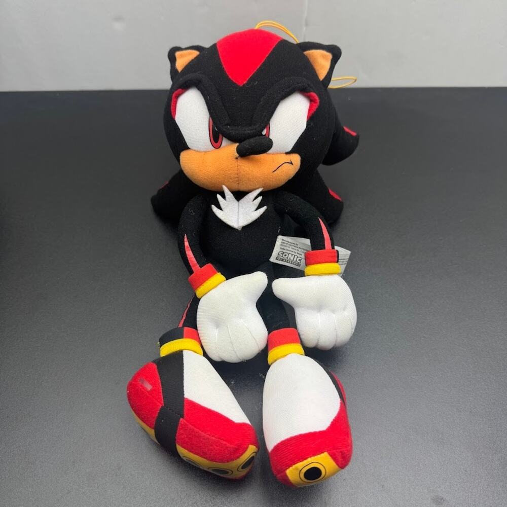 Great Eastern Shadow The Hedgehog Plush-12 Sonic Sega GE-8967